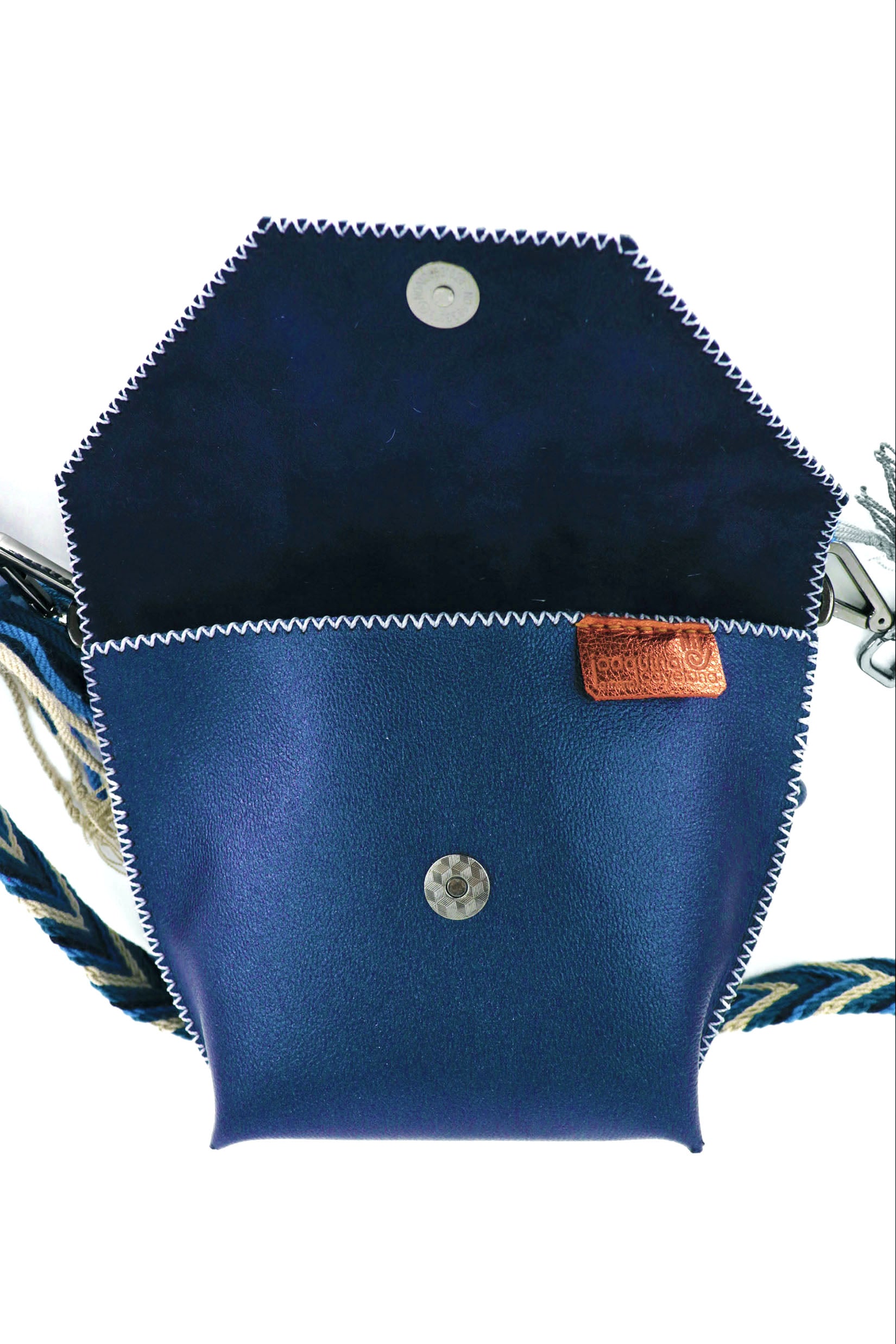 PIAMA TOTE BAG X-SMALL / METAL NAVY - NAVY #340011