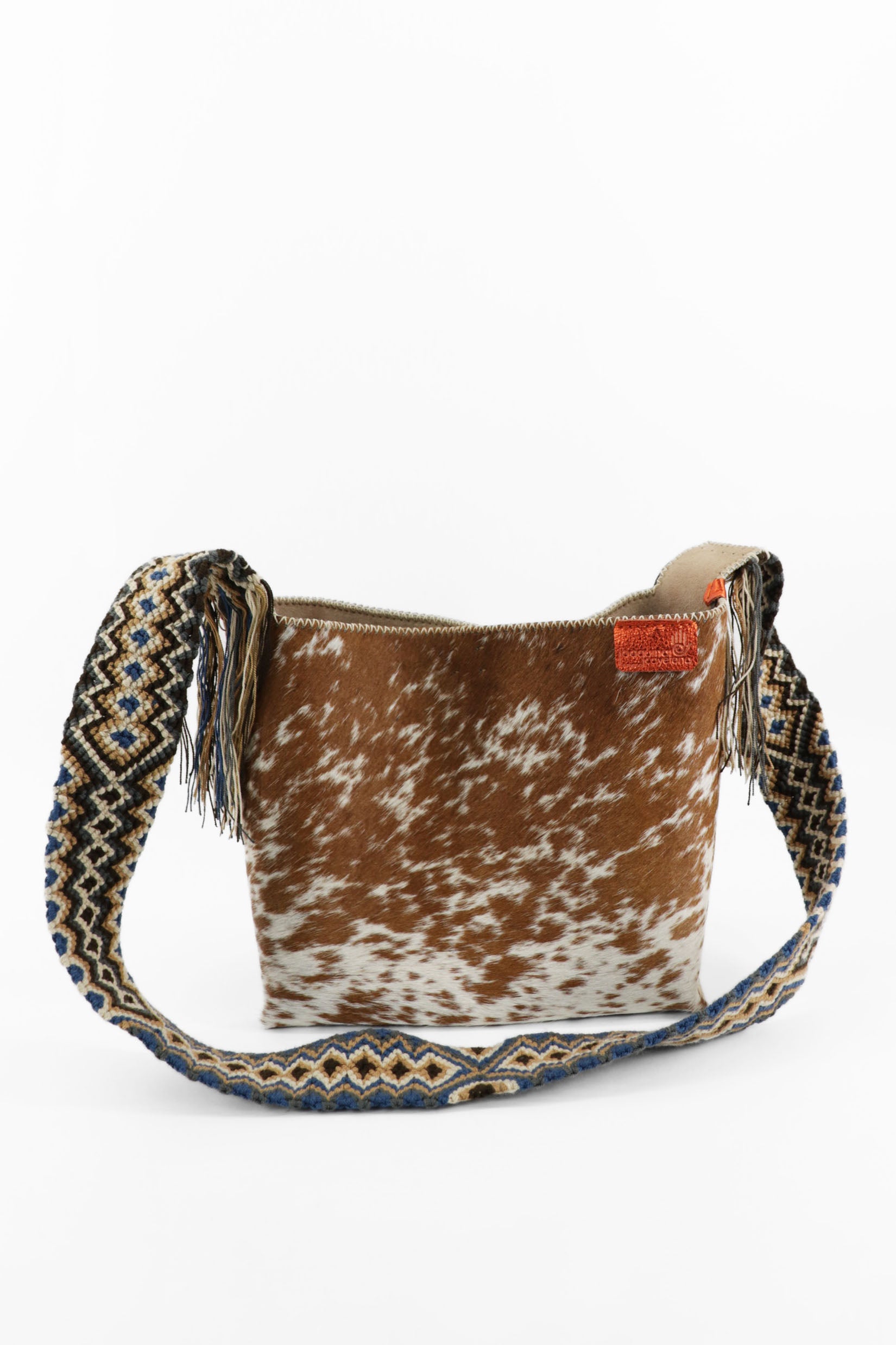 PIAMA TOTE BAG MEDIUM FURRY / CARAMEL&WHI - BEIGE #210016