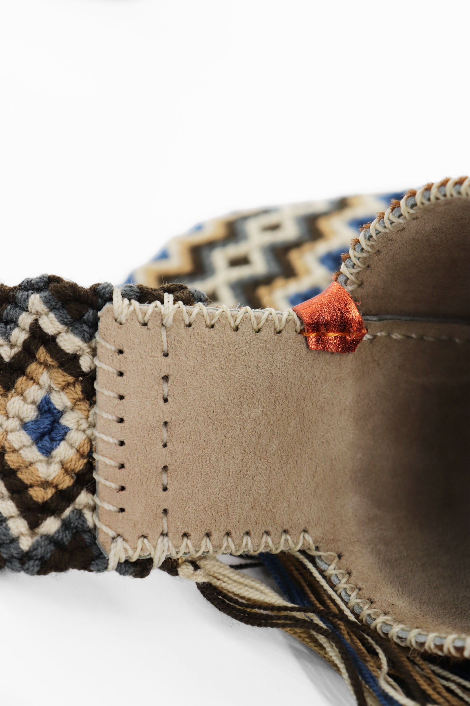 PIAMA TOTE BAG MEDIUM FURRY / CARAMEL&WHI - BEIGE #210016