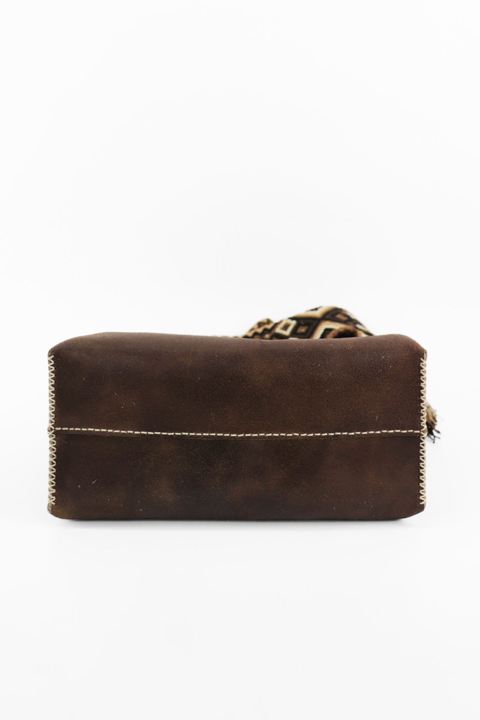 PIAMA TOTE BAG MEDIUM / DARK BRW - BEIGE #200026