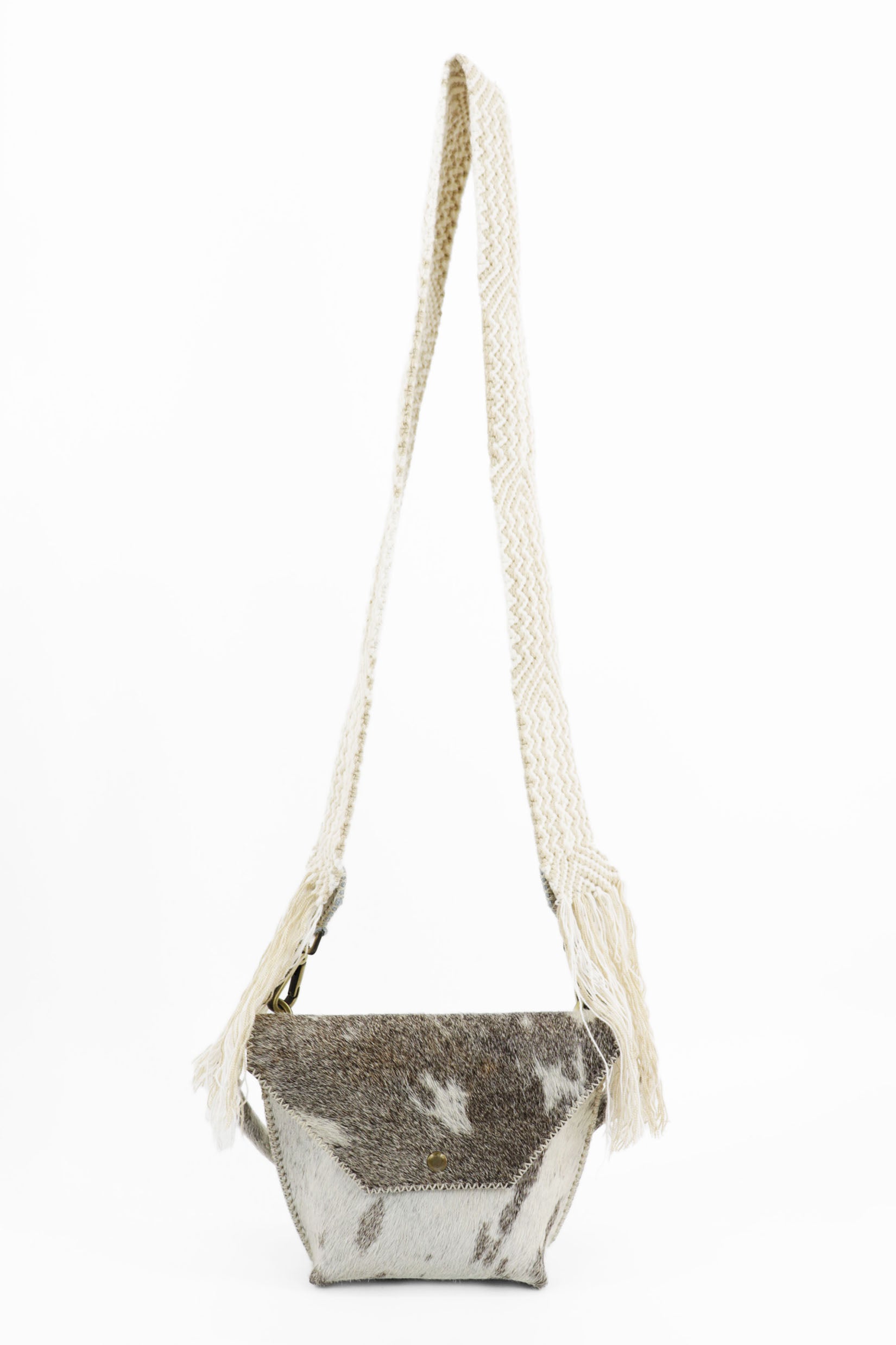 PIAMA TOTE BAG X-SMALL FURRY / TAUPE&WHI - BEIGE #330016
