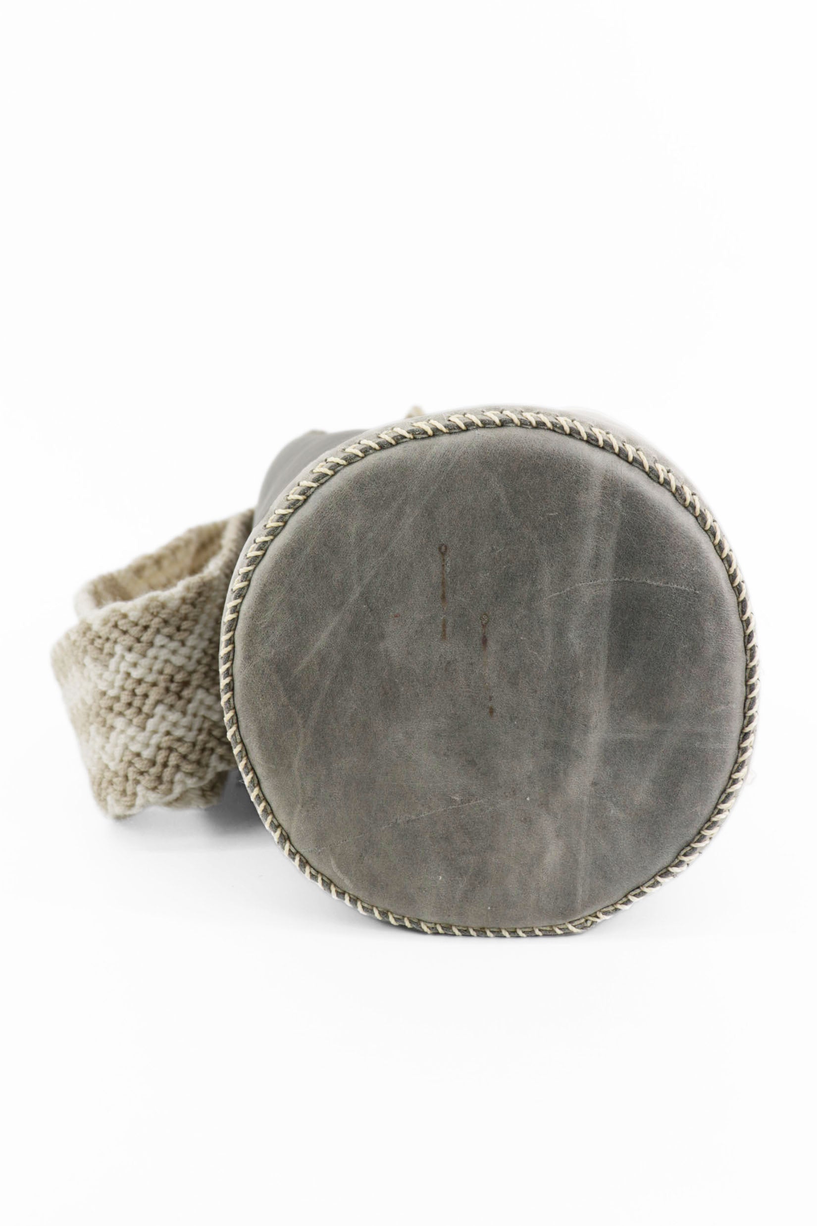 APÜNÜ BUCKET BAG SMALL / GRAY - LIGHT BEIGE #120042