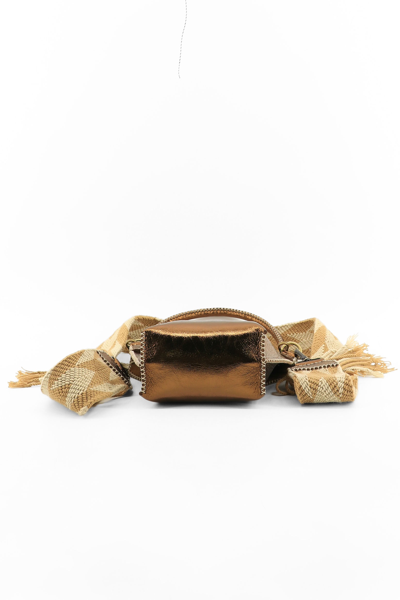 PIAMA TOTE BAG X-SMALL / COPPER - BRW #340014
