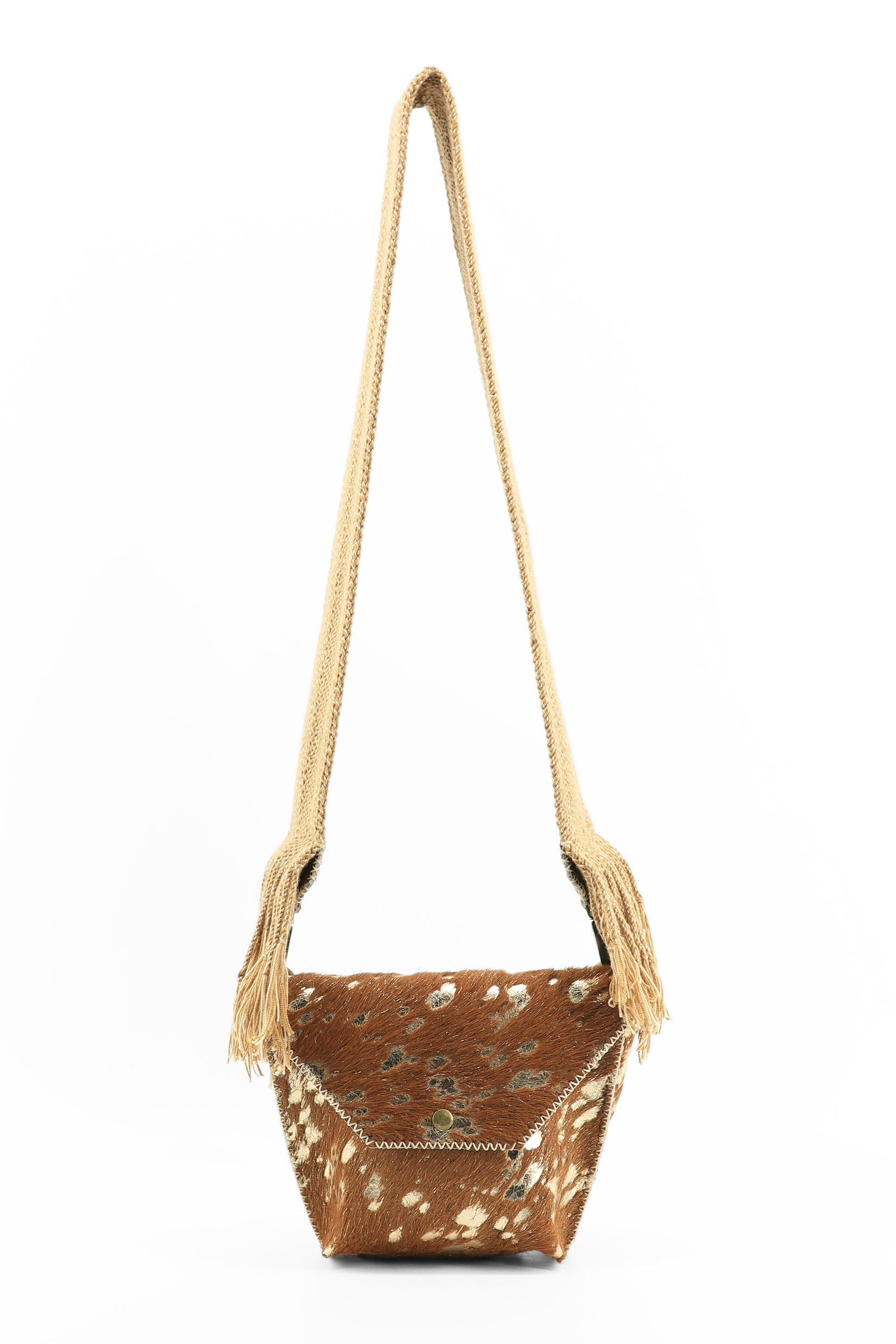 PIAMA TOTE BAG X-SMALL FURRY /  CAMEL GOLD - BRW  #330018