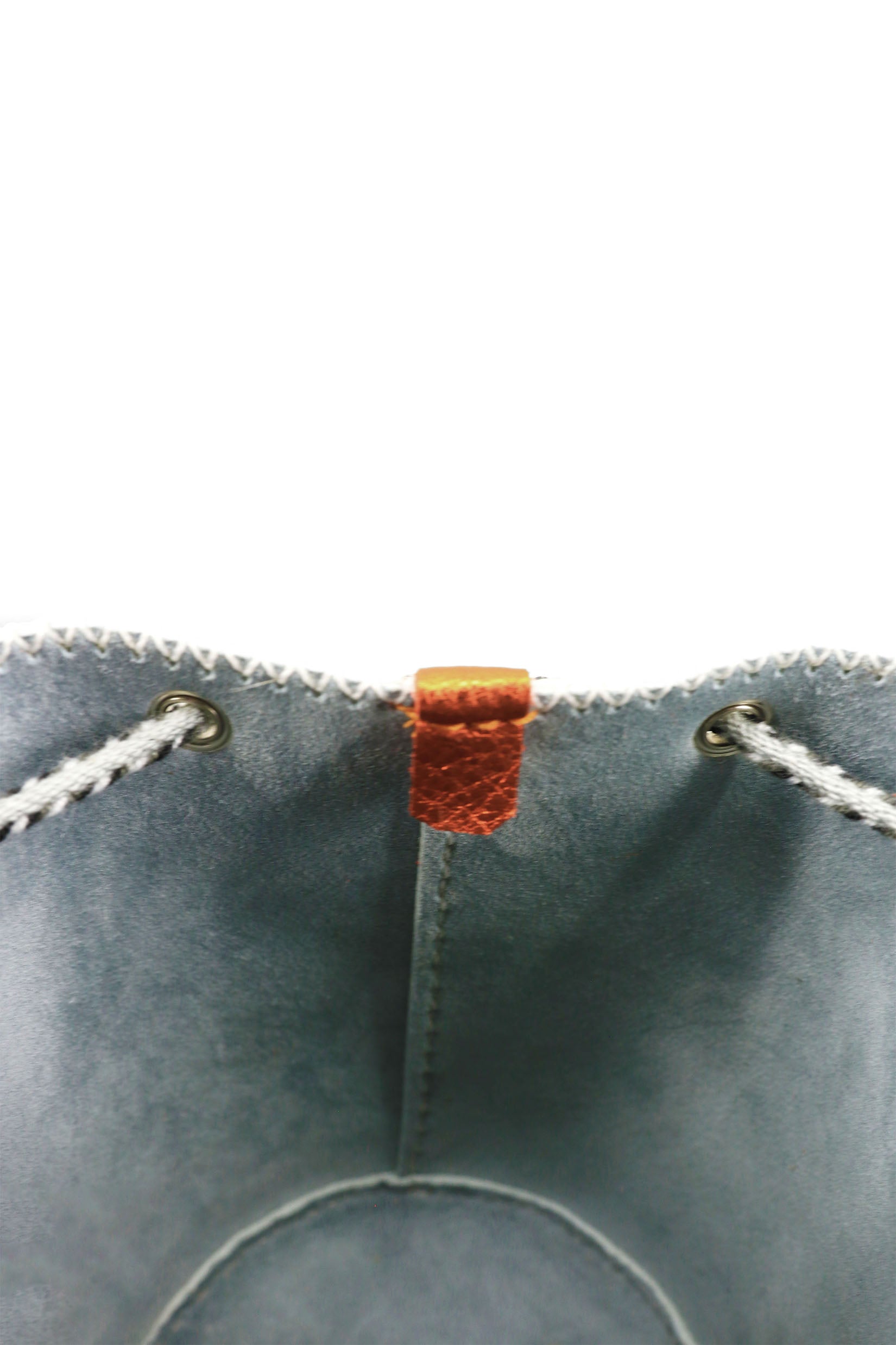 APÜNÜ BUCKET BAG X-SMALL PYTHON / GRAY&WHI - GRAY #360018