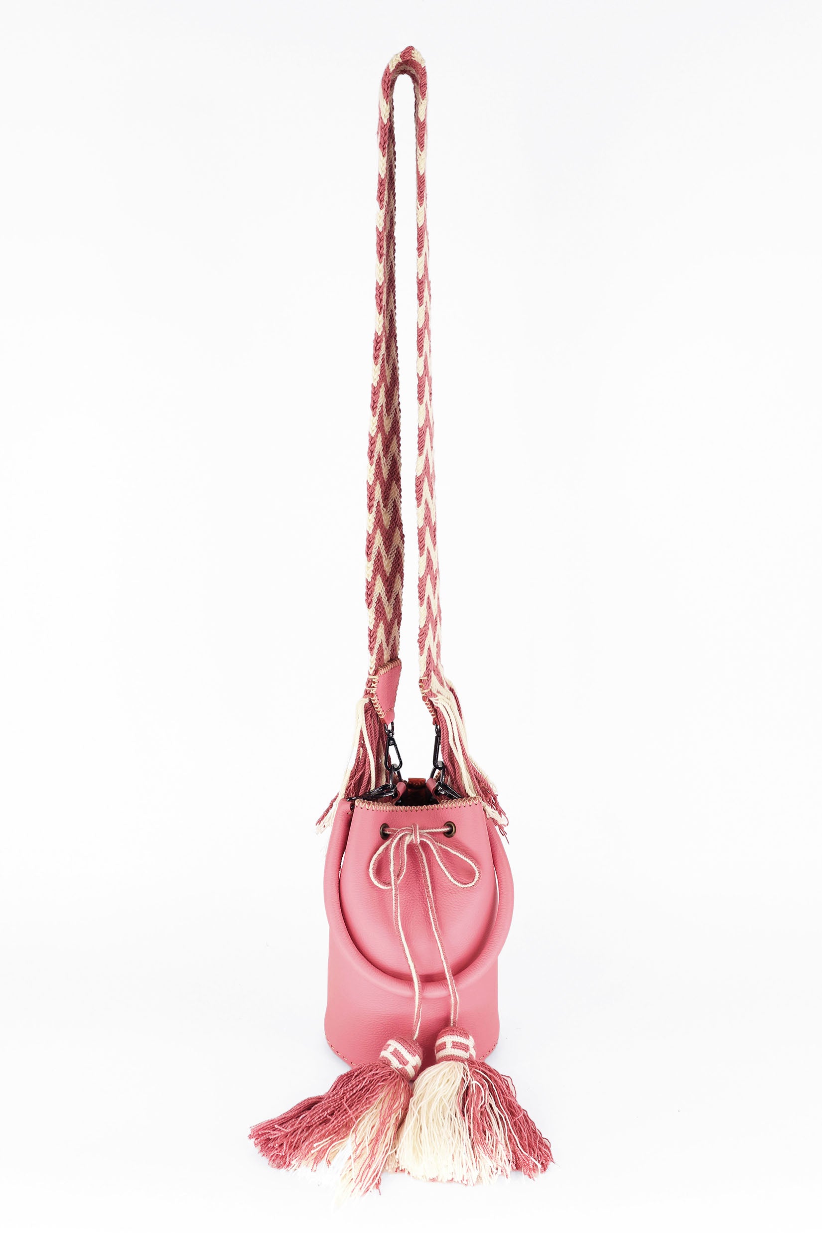 APÜNÜ BUCKET BAG SMALL / SHOCKING PINK - BB PINK #120046