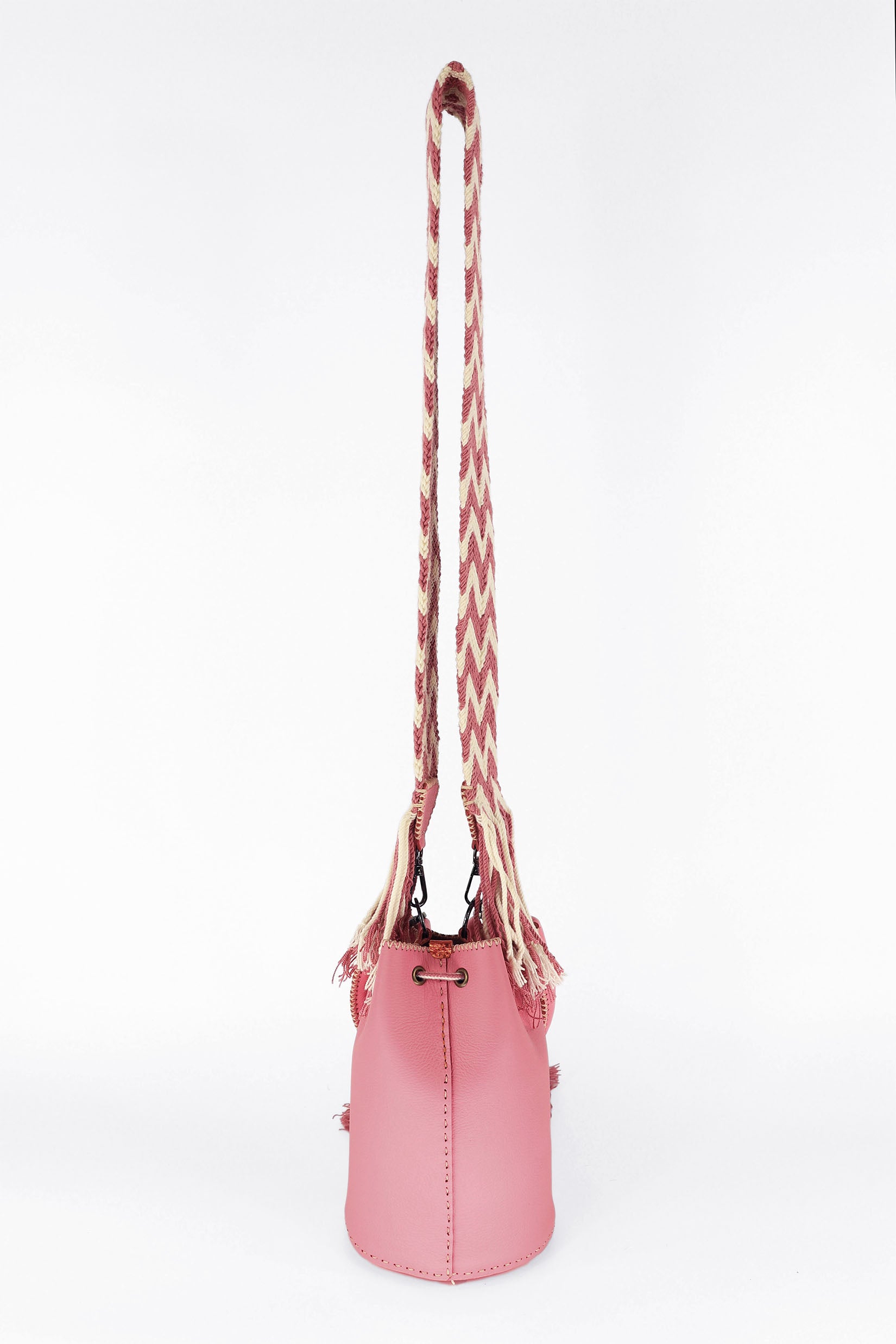 APÜNÜ BUCKET BAG SMALL / SHOCKING PINK - BB PINK #120046