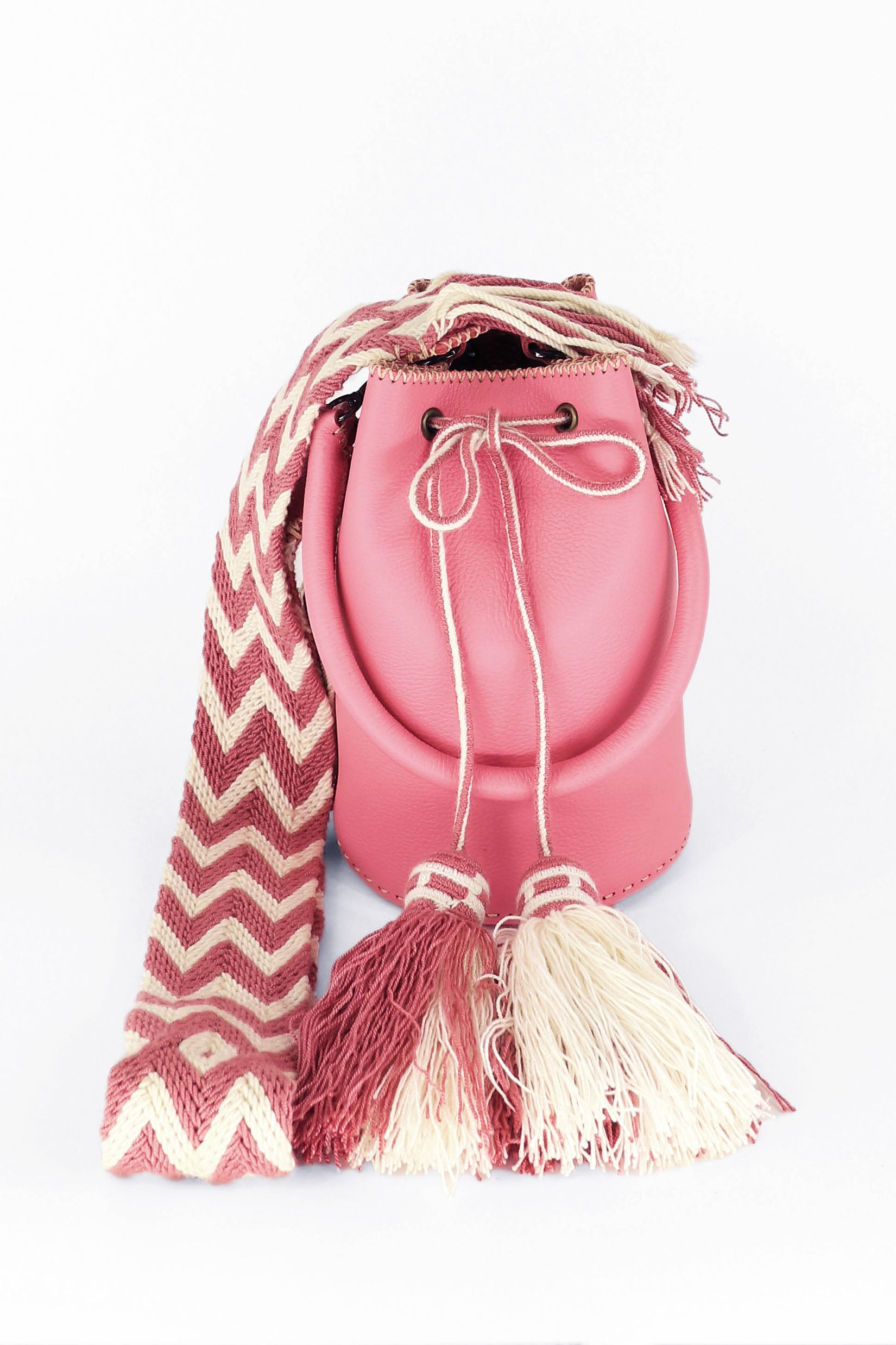 APÜNÜ BUCKET BAG SMALL / SHOCKING PINK - BB PINK #120046