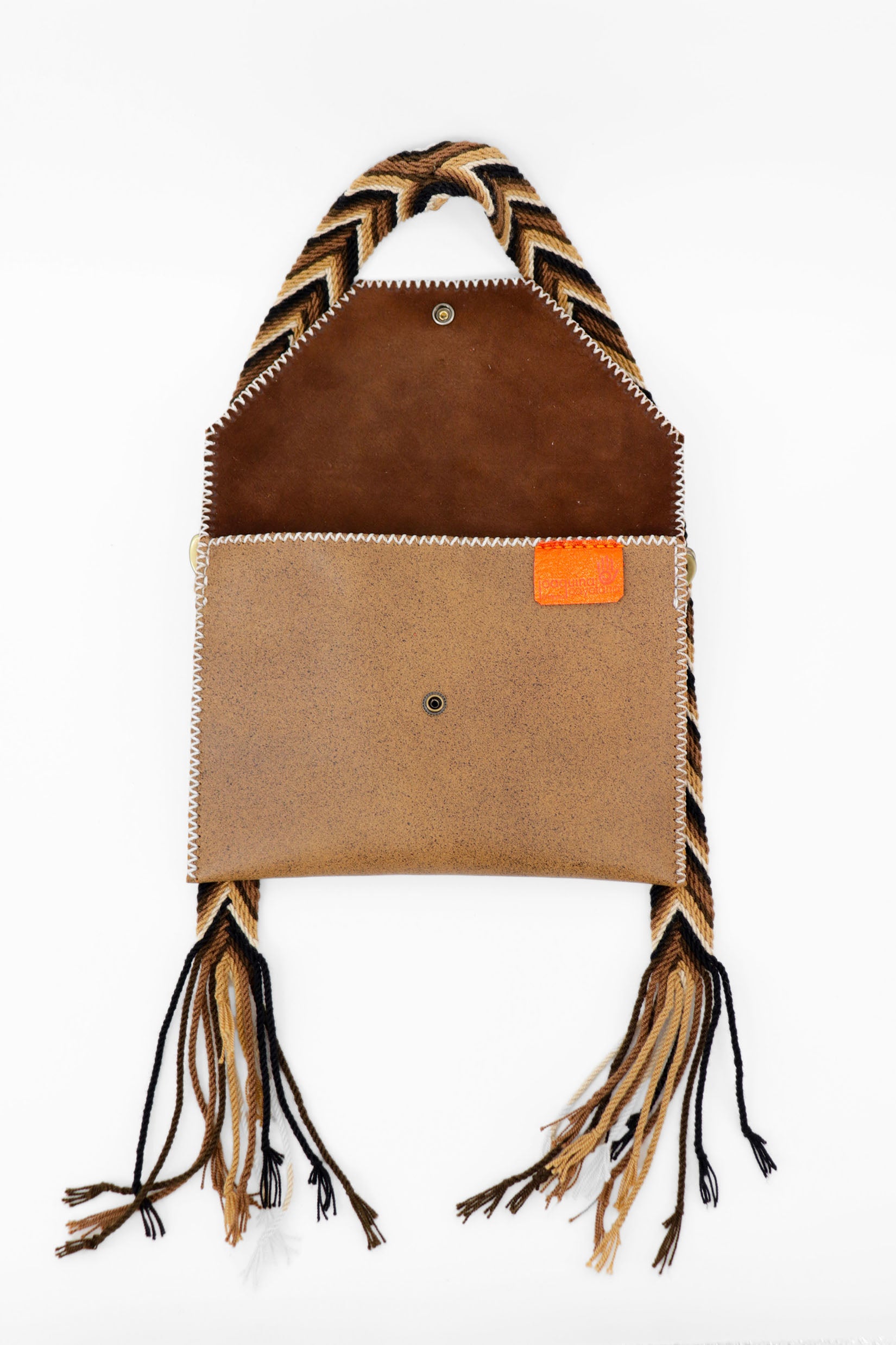 PIAMA TOTE BAG FLAT X-SMALL / BRW - COL BRW #300014