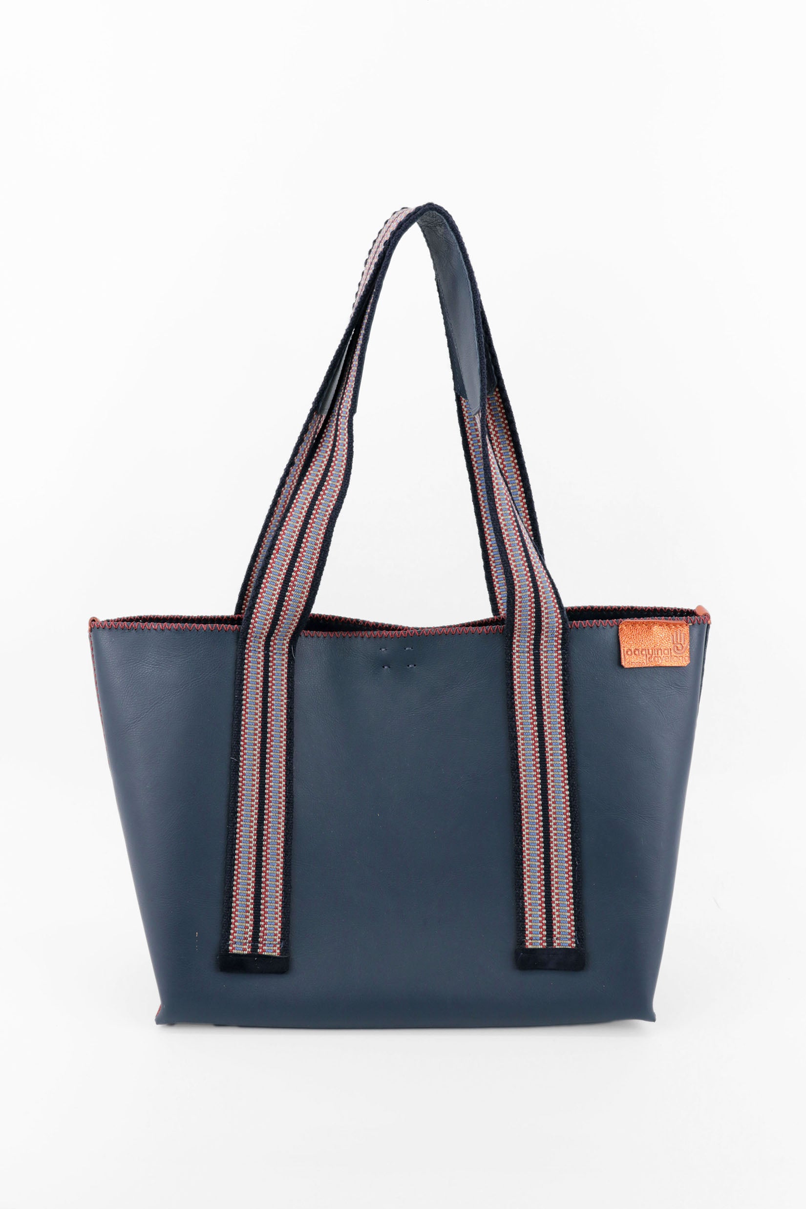PIAMA TOTE BAG LARGE / NAVY BLUE - NAVY BLUE #160009