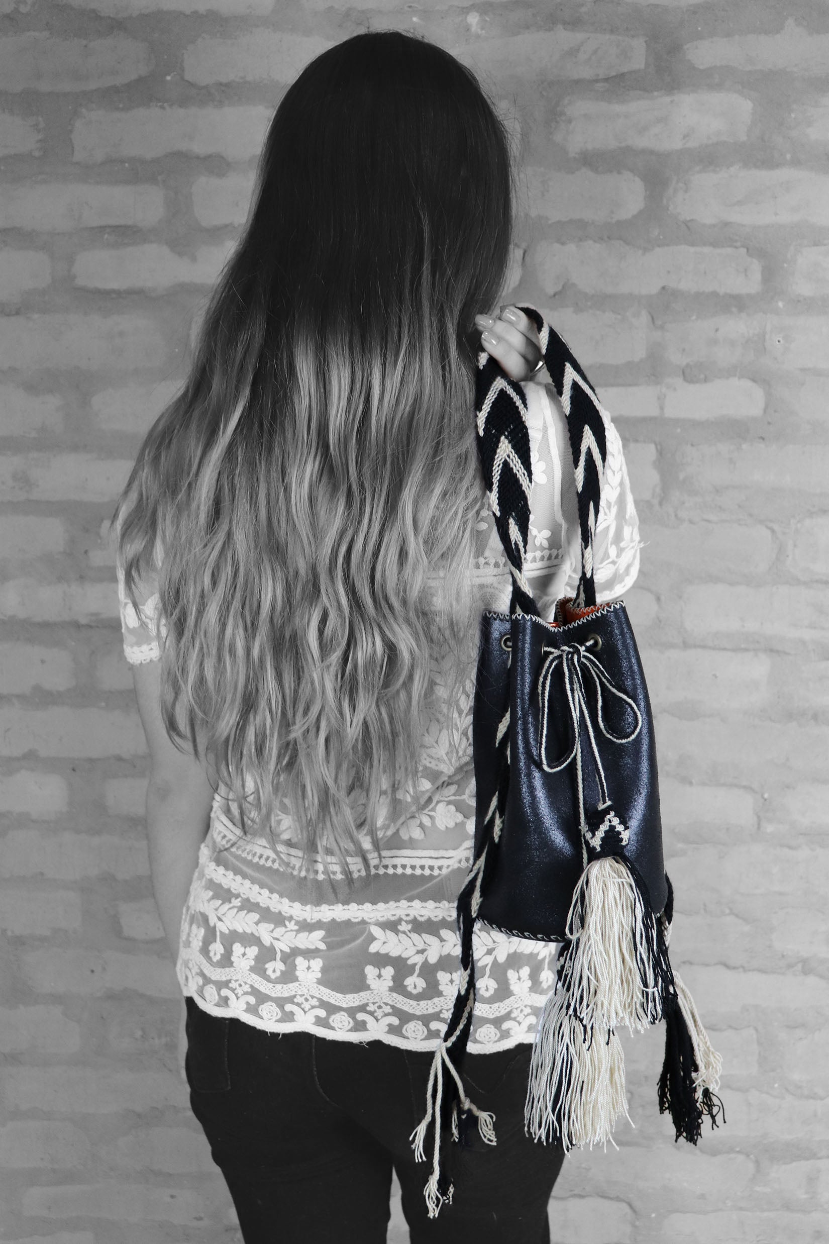 APÜNÜ BUCKET BAG SMALL / DRK BRW -  DRK BRW #150005