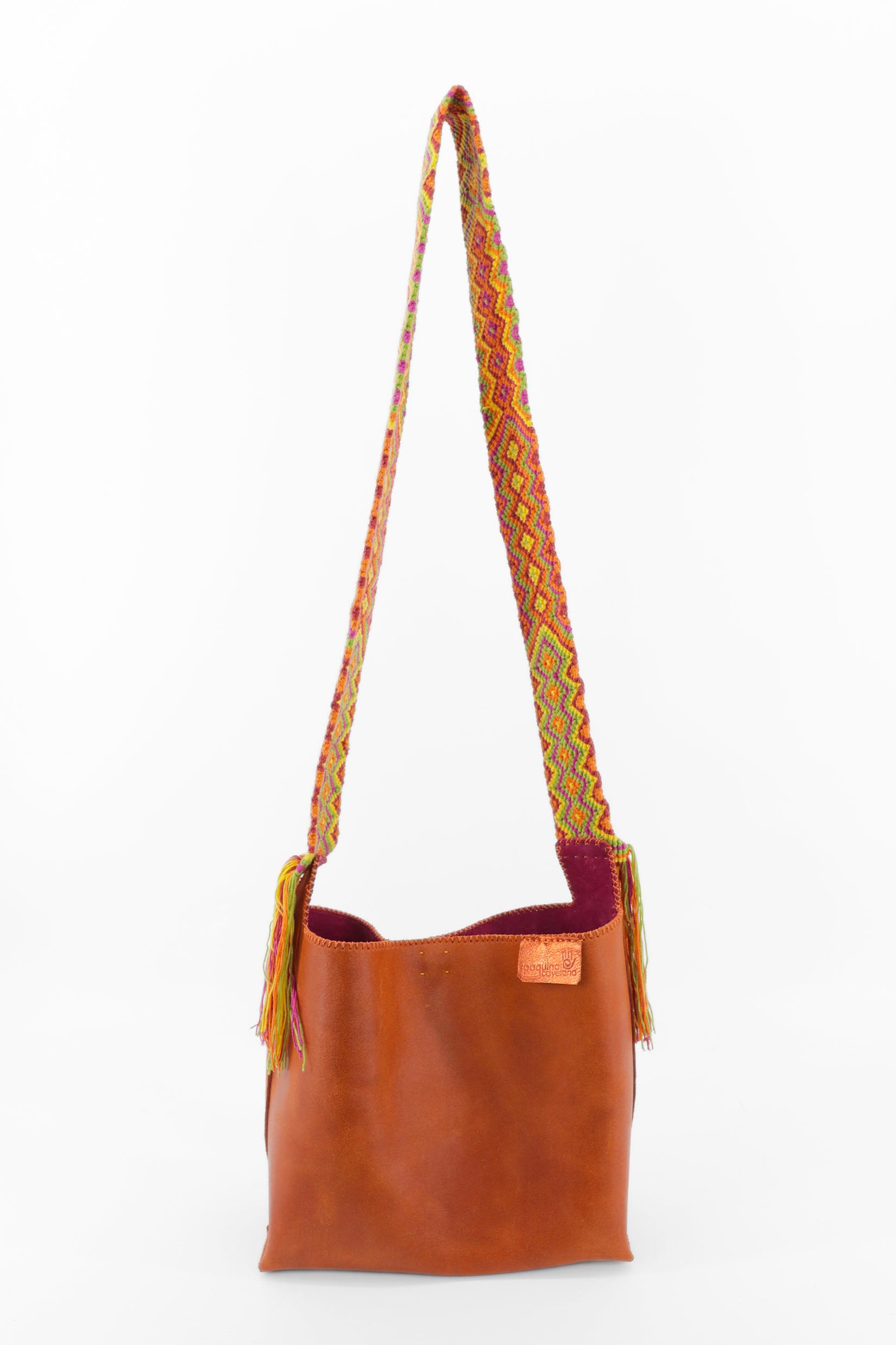 PIAMA TOTE BAG MEDIUM / ORANGE - ORANGE #200006