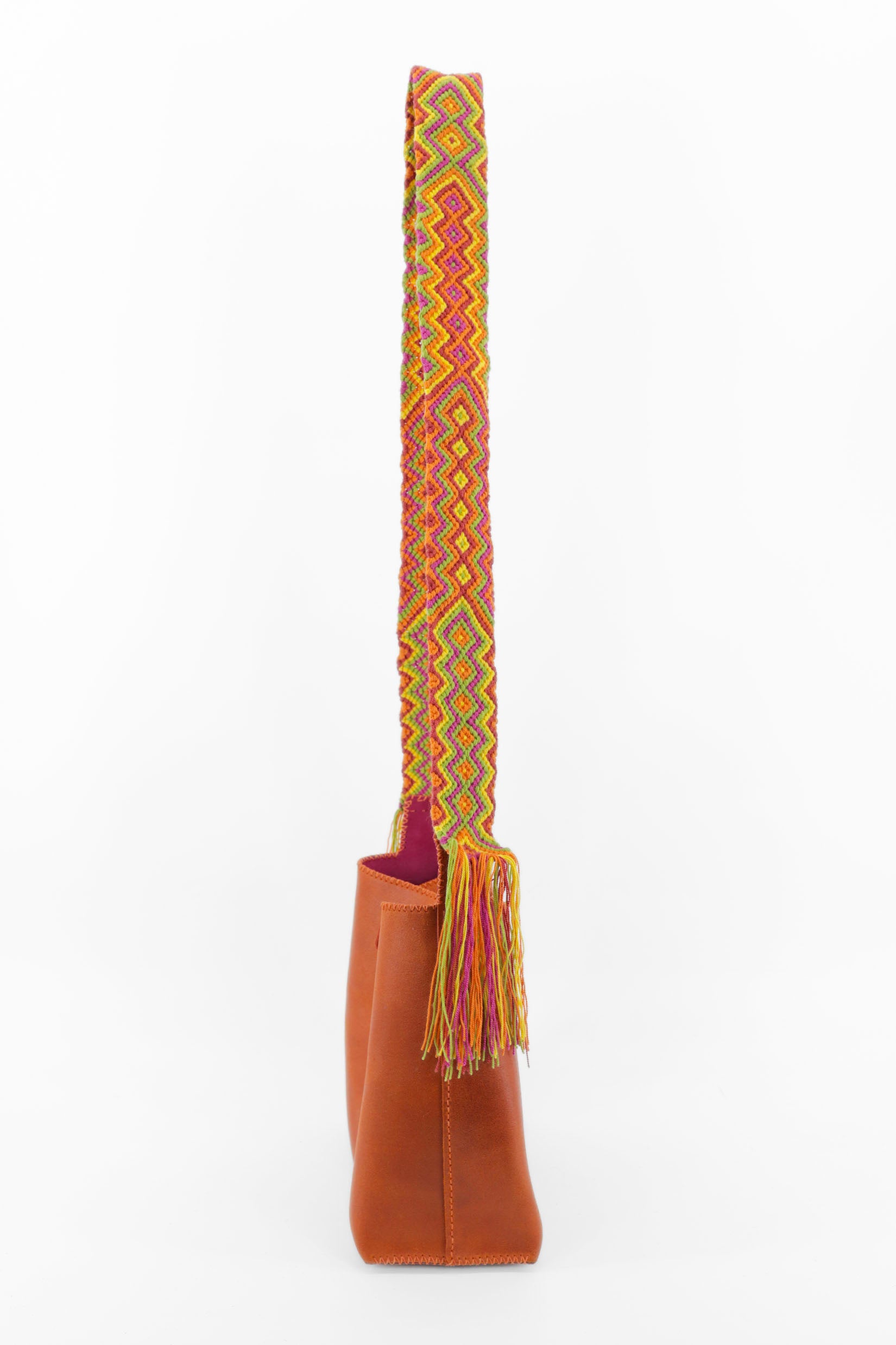 PIAMA TOTE BAG MEDIUM / ORANGE - ORANGE #200006