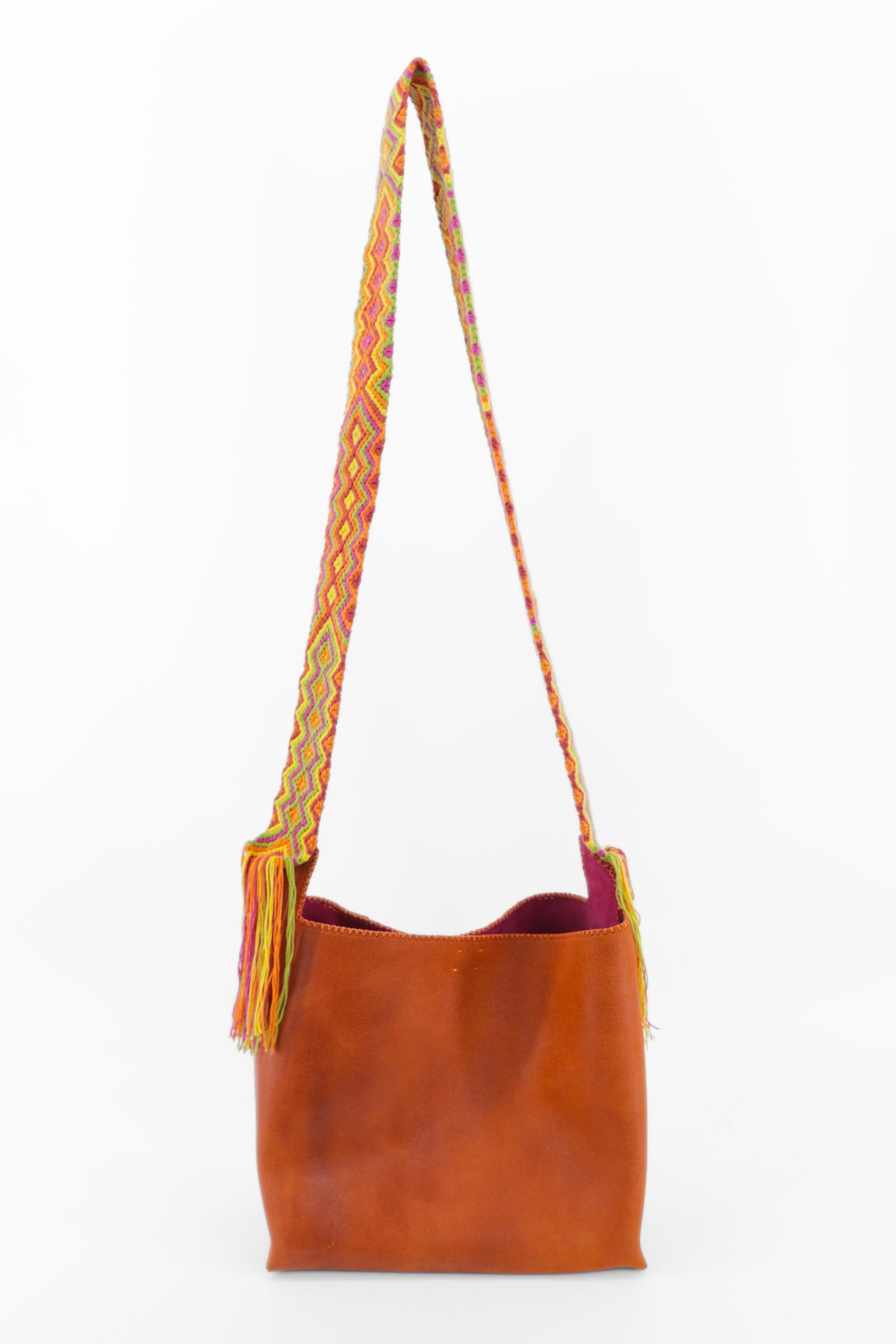 PIAMA TOTE BAG MEDIUM / ORANGE - ORANGE #200006