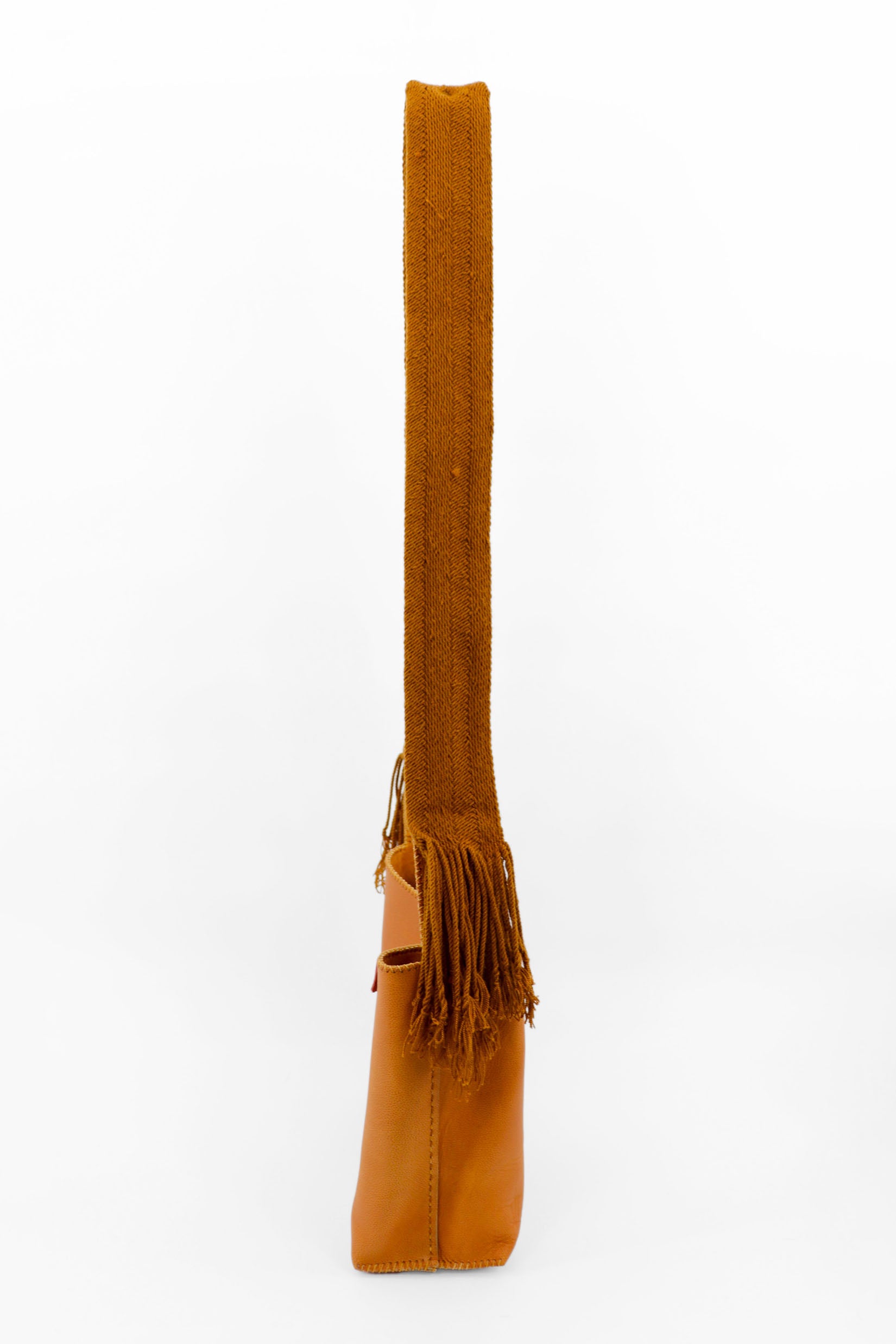 PIAMA TOTE BAG MEDIUM / DARK CAMEL - DARK MUSTARD #200025