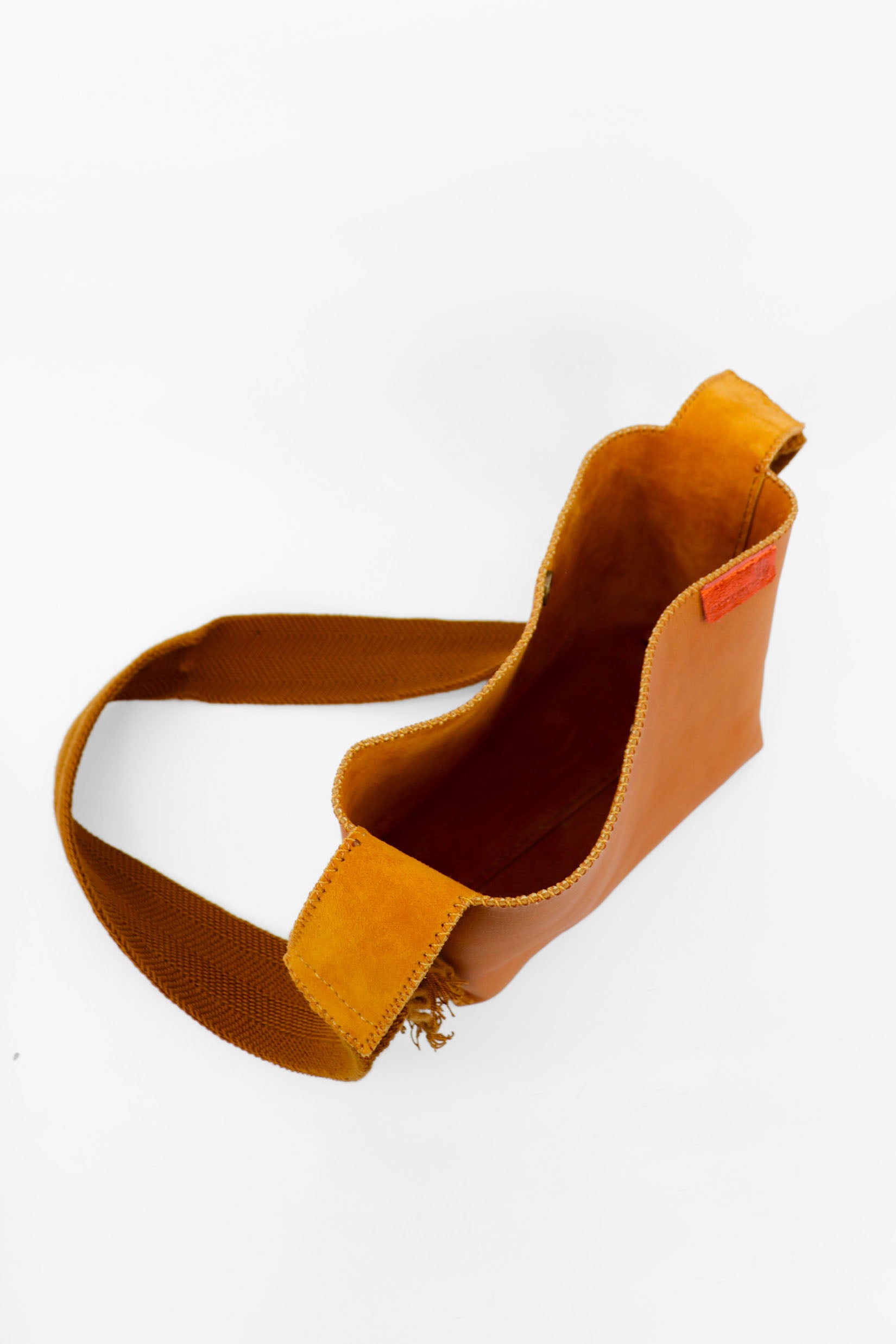 PIAMA TOTE BAG MEDIUM / DARK CAMEL - DARK MUSTARD #200025