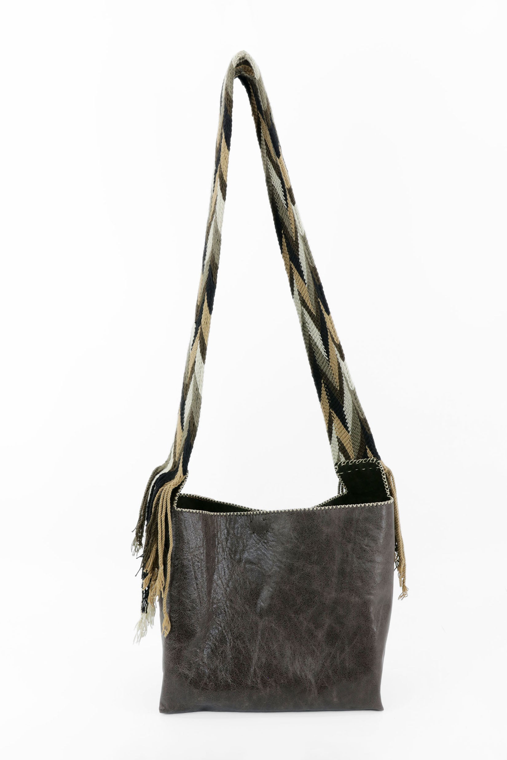 PIAMA TOTE BAG MEDIUM / DRK BRW - DRK BRW #200012