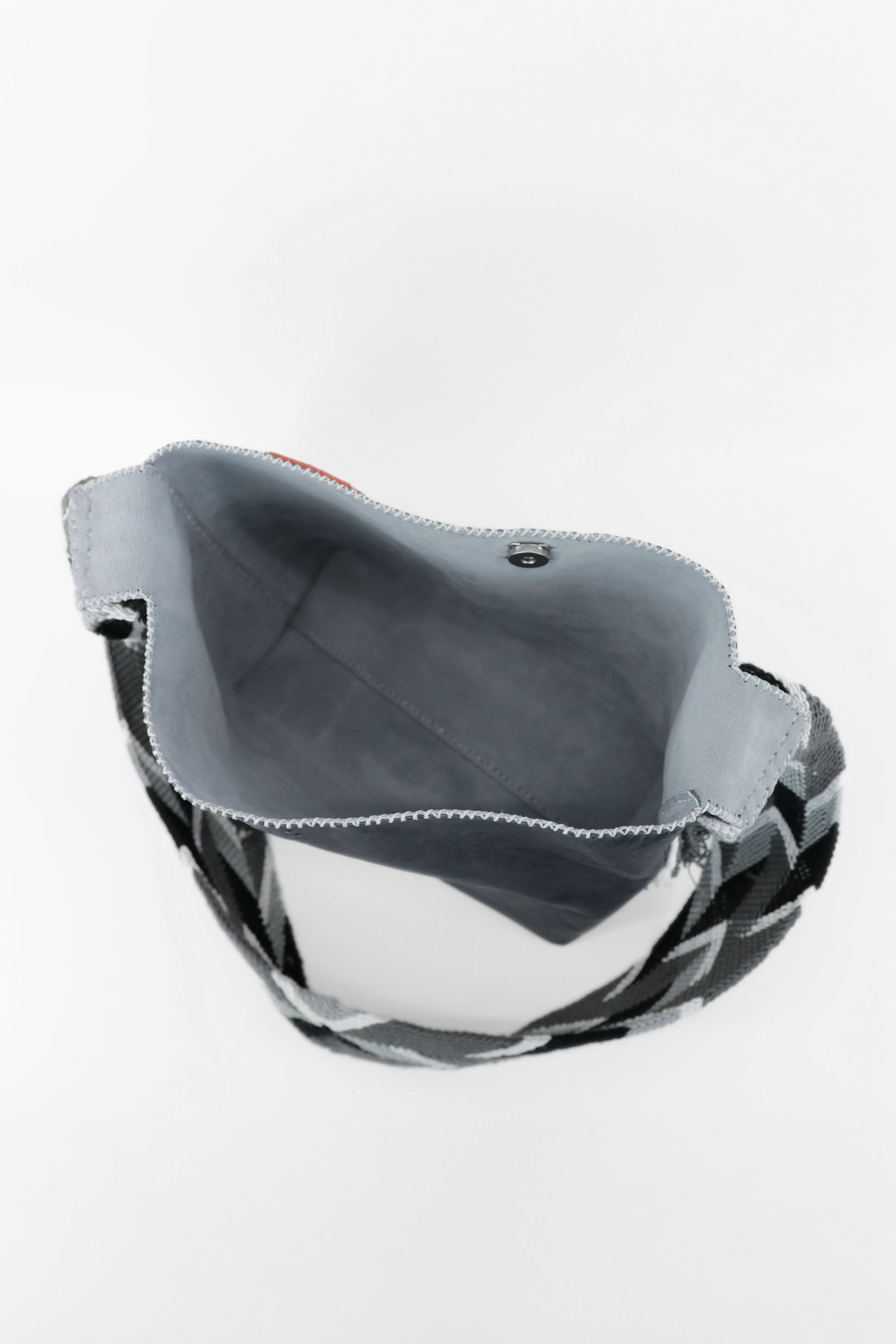 PIAMA TOTE BAG MEDIUM / BLACK - GRAY #200005