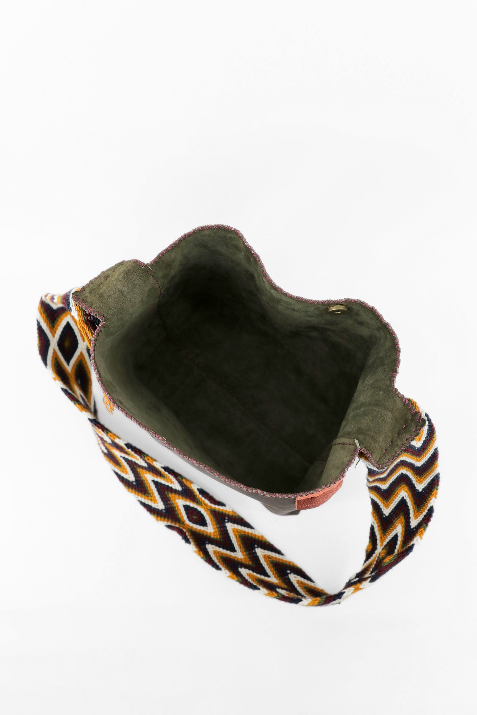 PIAMA TOTE BAG MEDIUM / DRK BRW - DARK OLIVE #200004