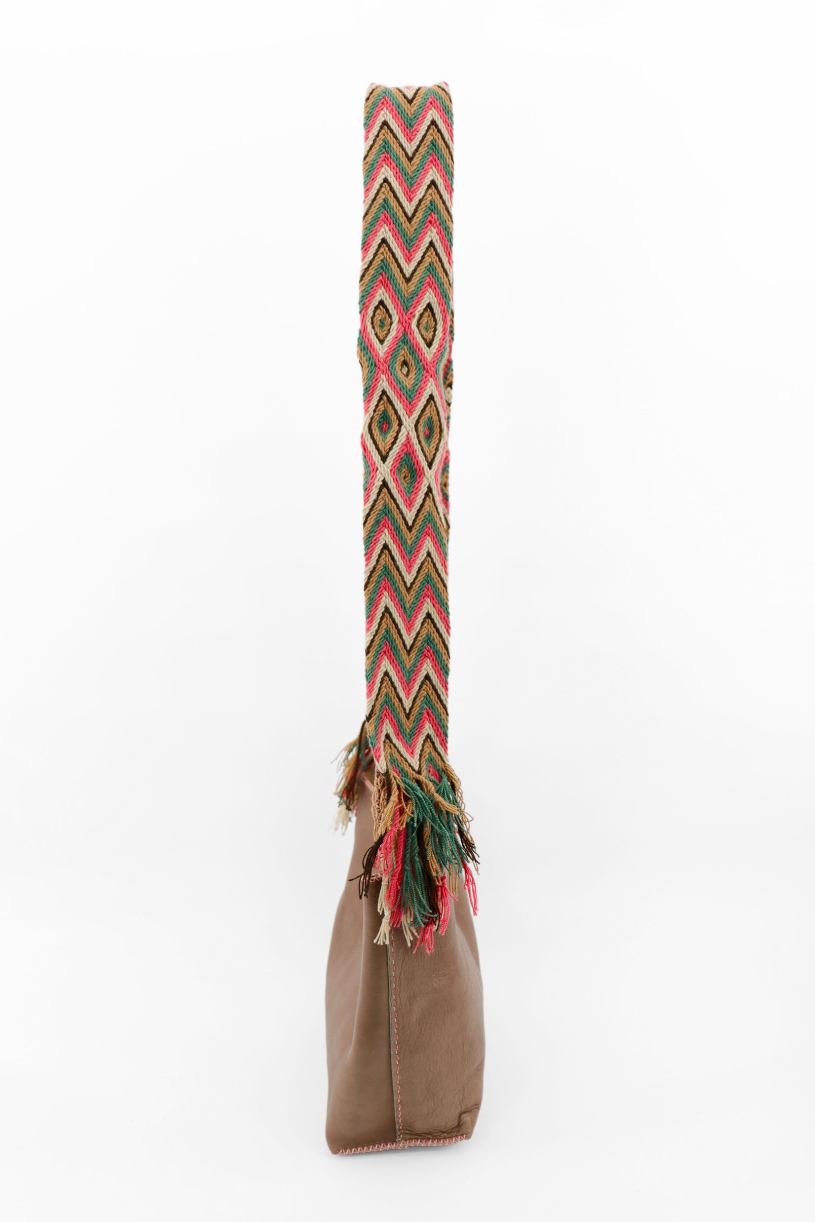 PIAMA TOTE BAG MEDIUM / MUSHROOM BRW - DRK BEIGE #200024