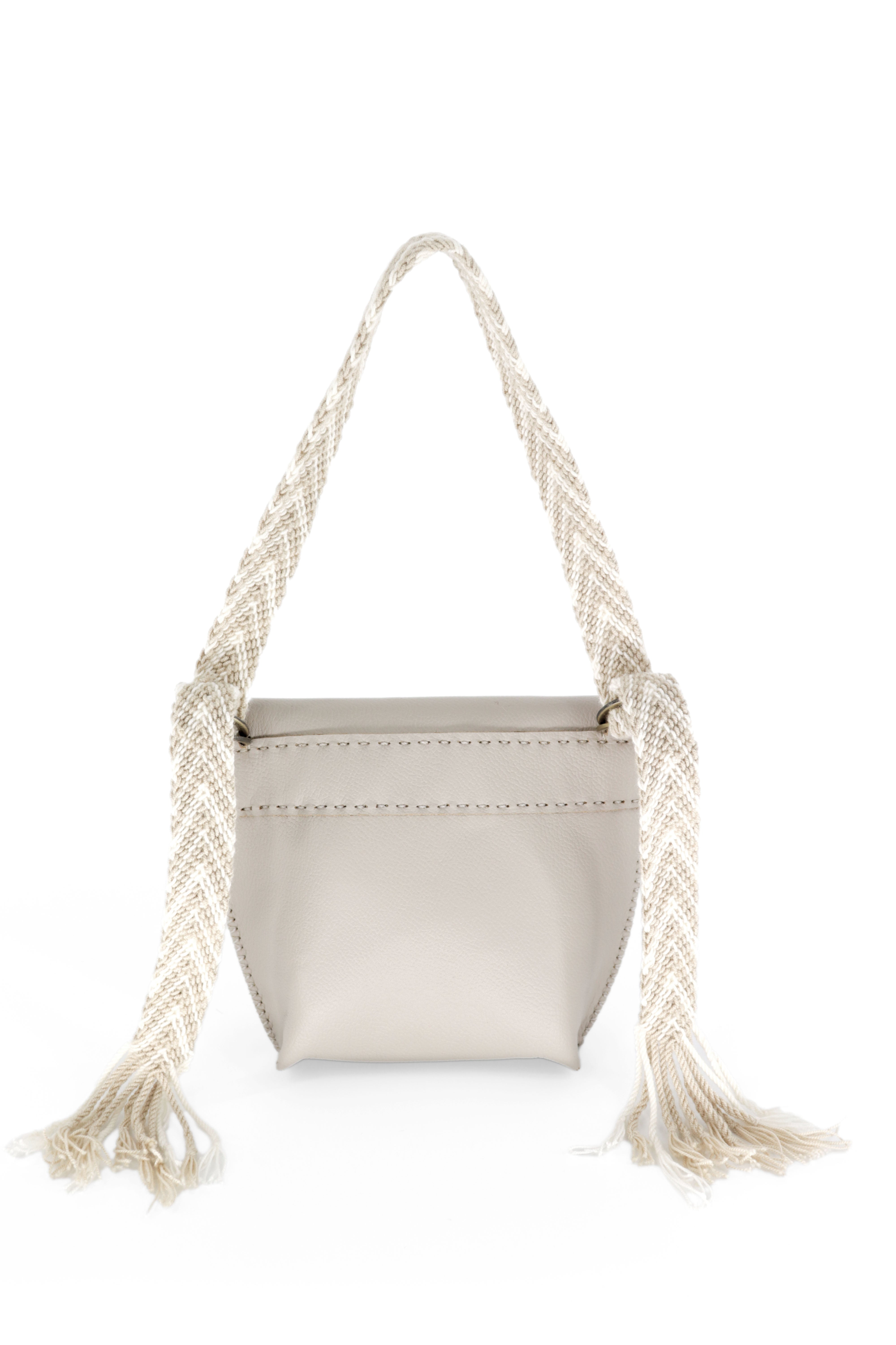 PIAMA TOTE BAG X-SMALL / GRAY - BEIGE #290002