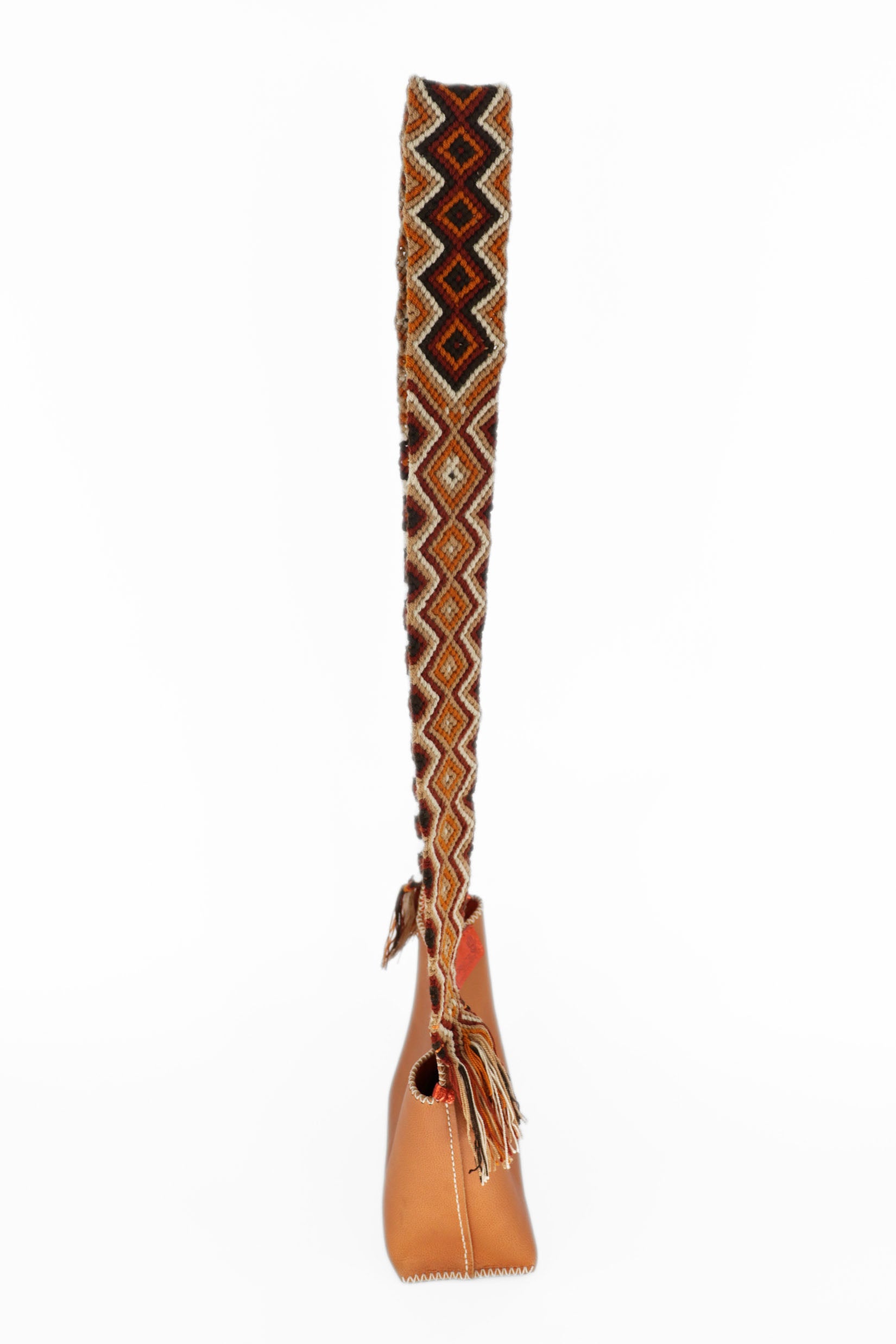 PIAMA TOTE BAG SMALL / CAMEL - ORANGE #220022