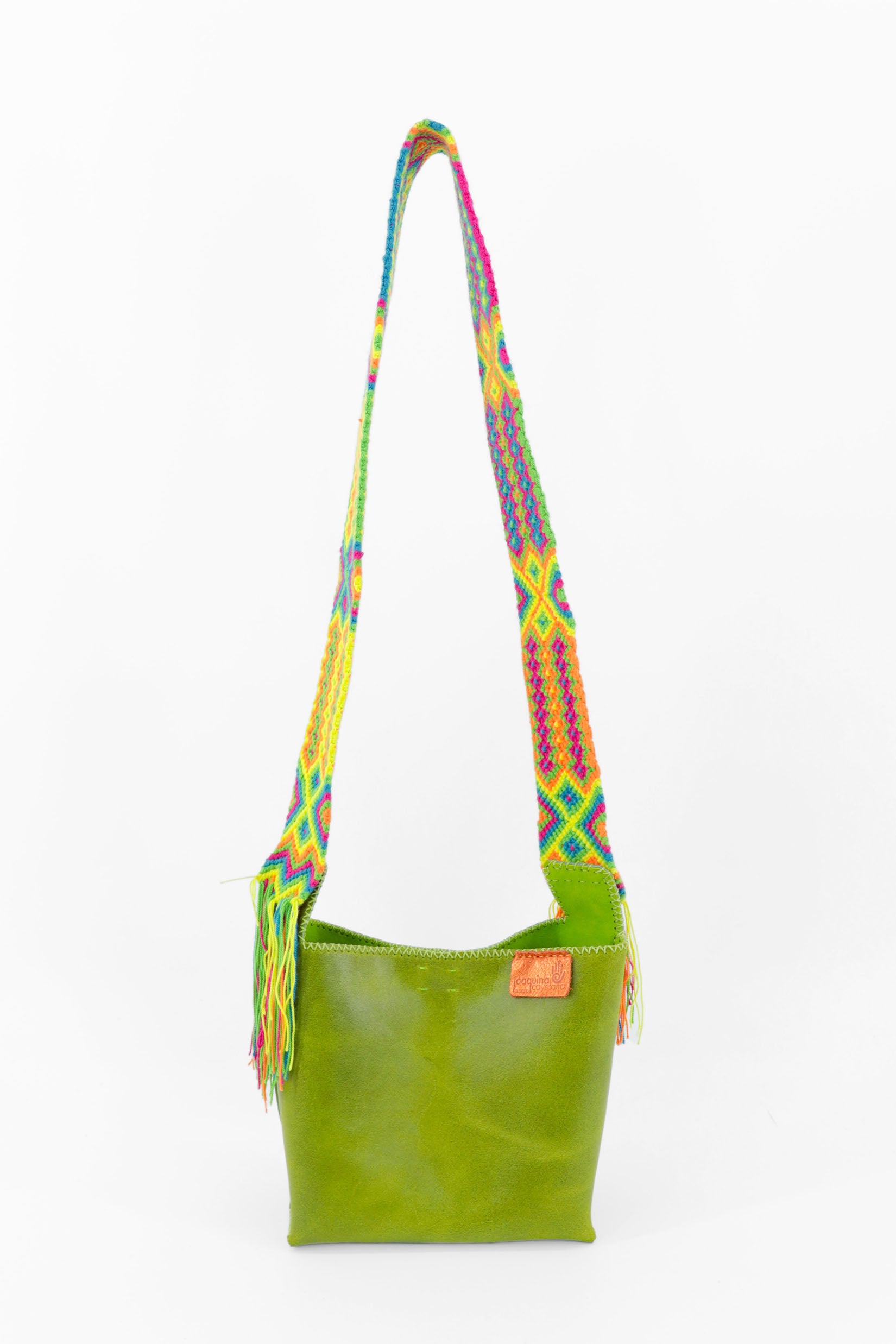 PIAMA TOTE BAG SMALL / APPLE GREEN - BRIGHT LIME GRN #220017