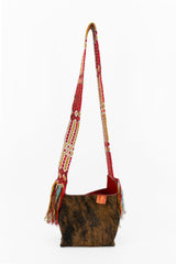 PIAMA SMALL LONG FURRY BRW&BLK - RED (230005)