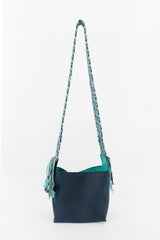 PIAMA SMALL LONG MATT NAVY BLUE - TURQUOISE (220011)