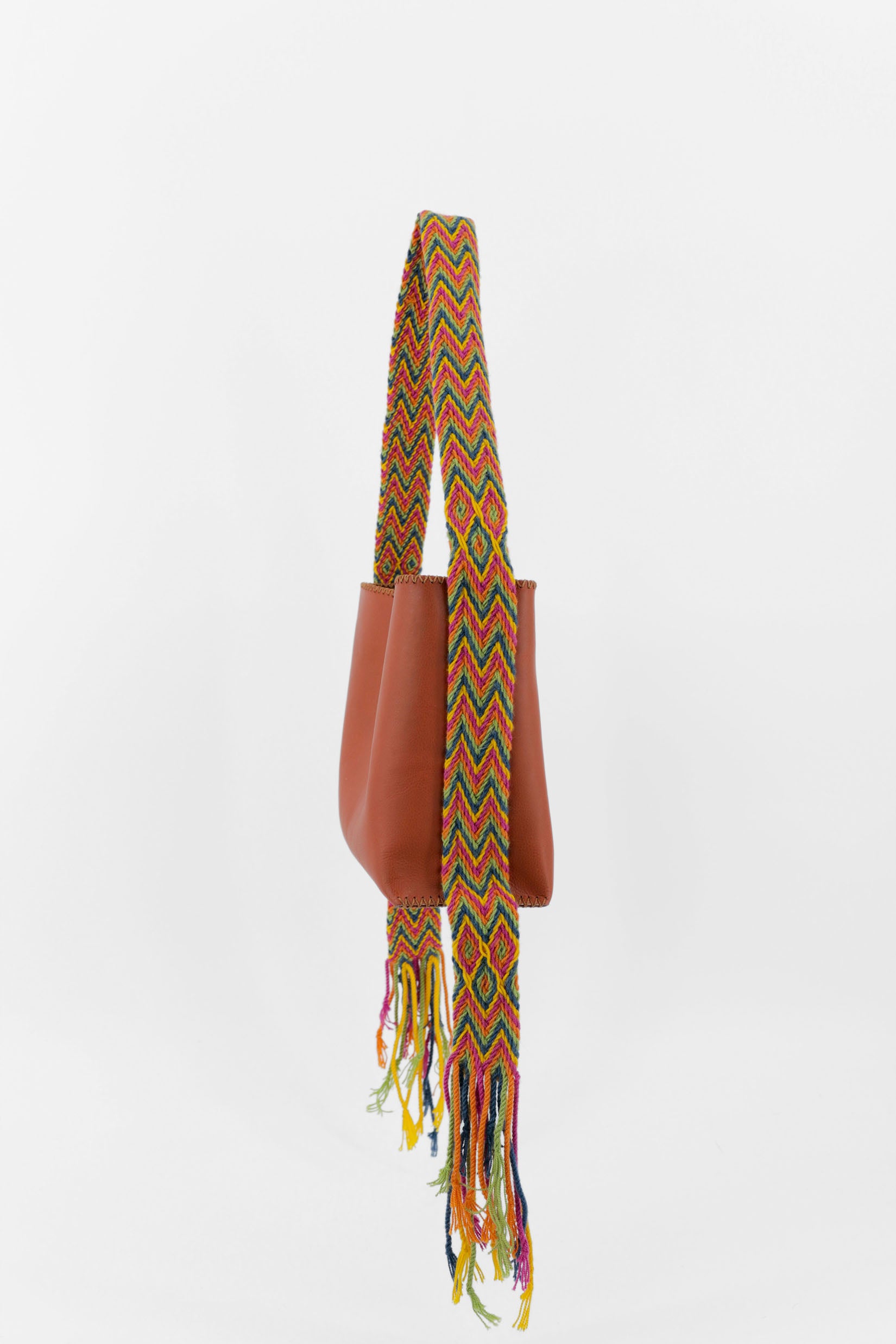 PIAMA TOTE BAG SMALL / CORAL - DARK CORAL #240016