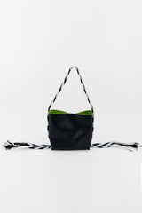 PIAMA SMALL SHORT CRCKL BLK - LIME GREEN (240006)