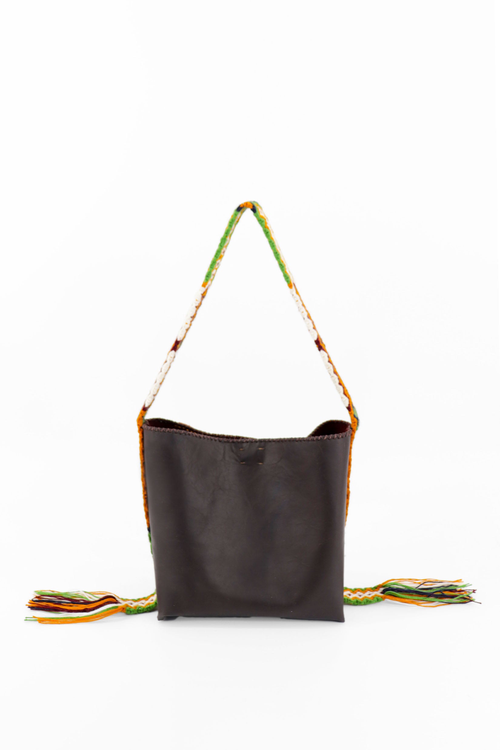 PIAMA TOTE BAG SMALL / DRK BRW - BURGUNDY #240022