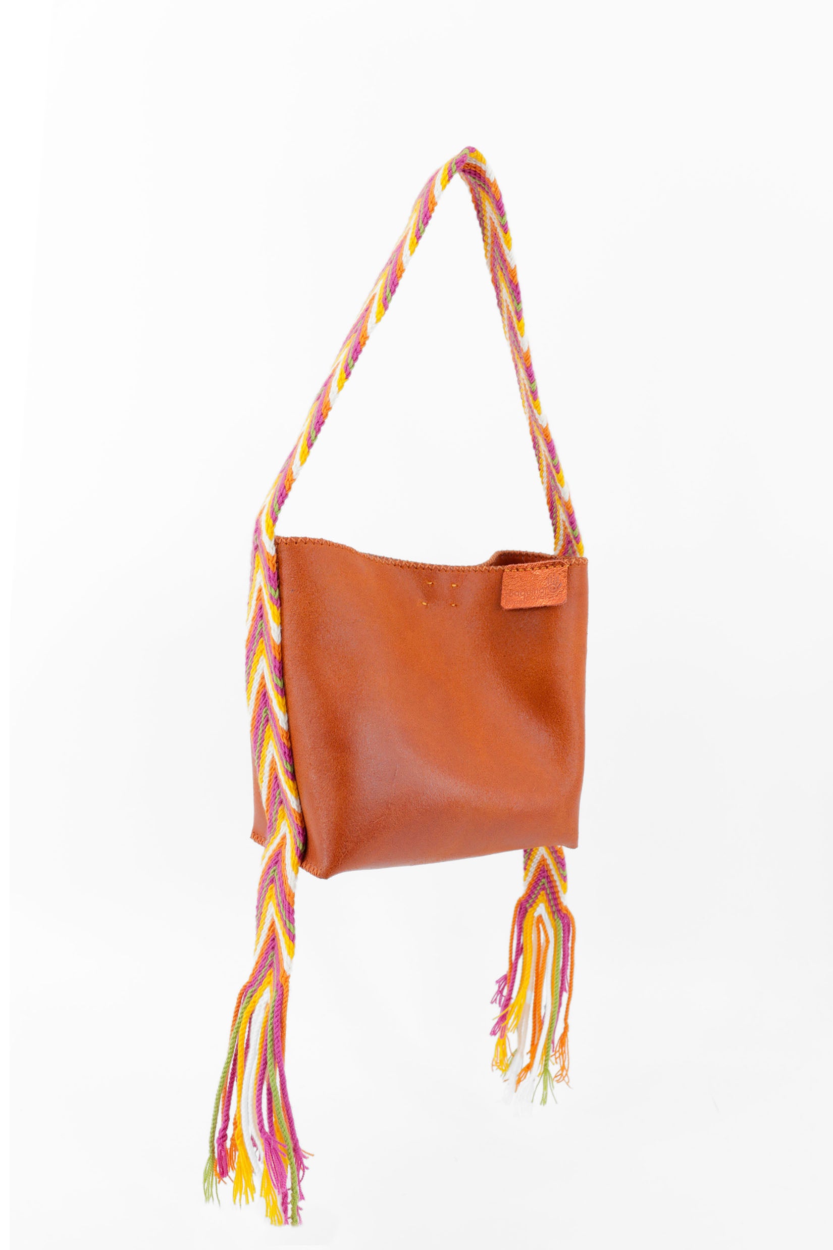 PIAMA TOTE BAG SMALL / DRK ORANGE-ORANGE #240021