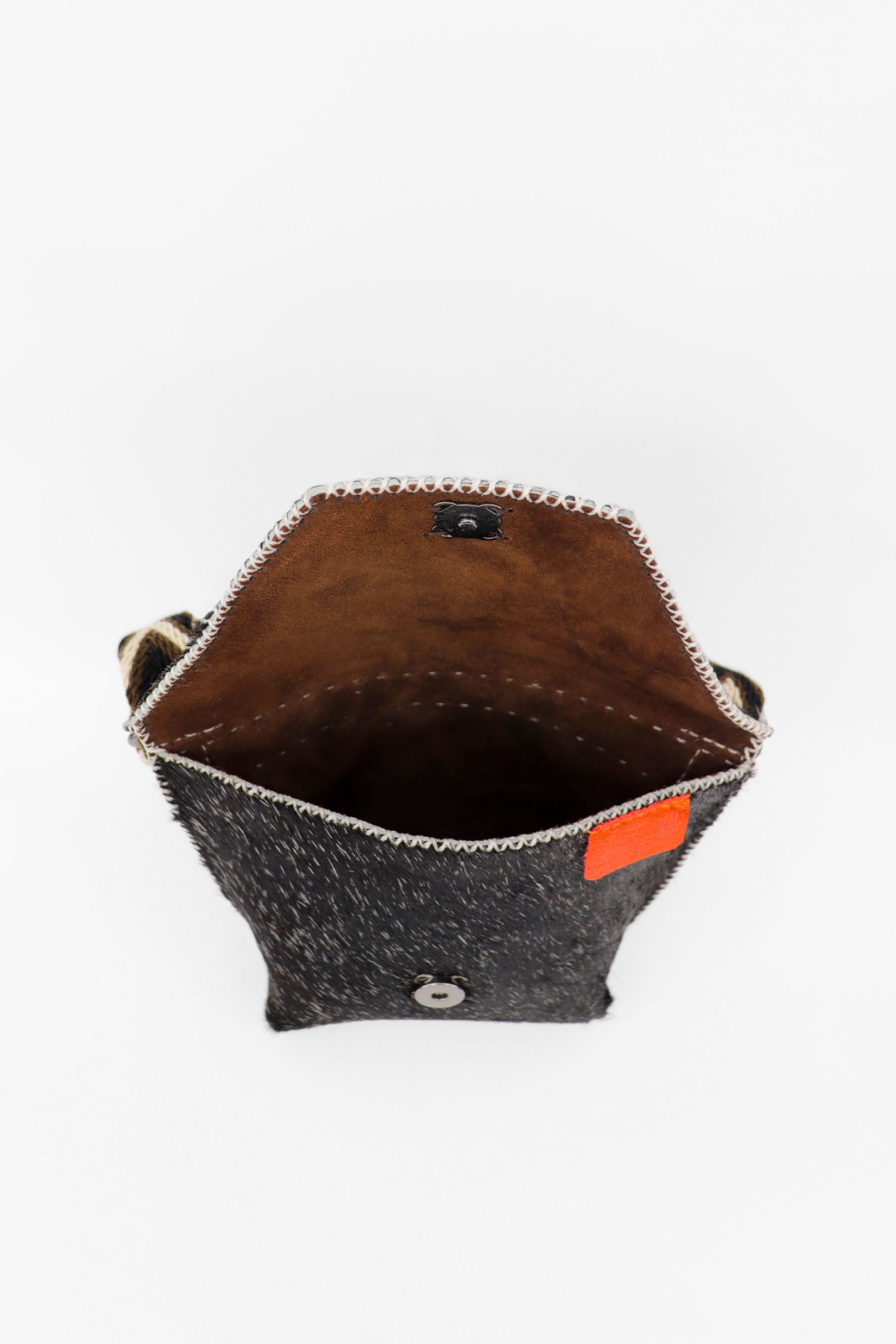 PIAMA TOTE BAG X-SMALL FURRY / BLK&BRW - DRK COL BRW #310002