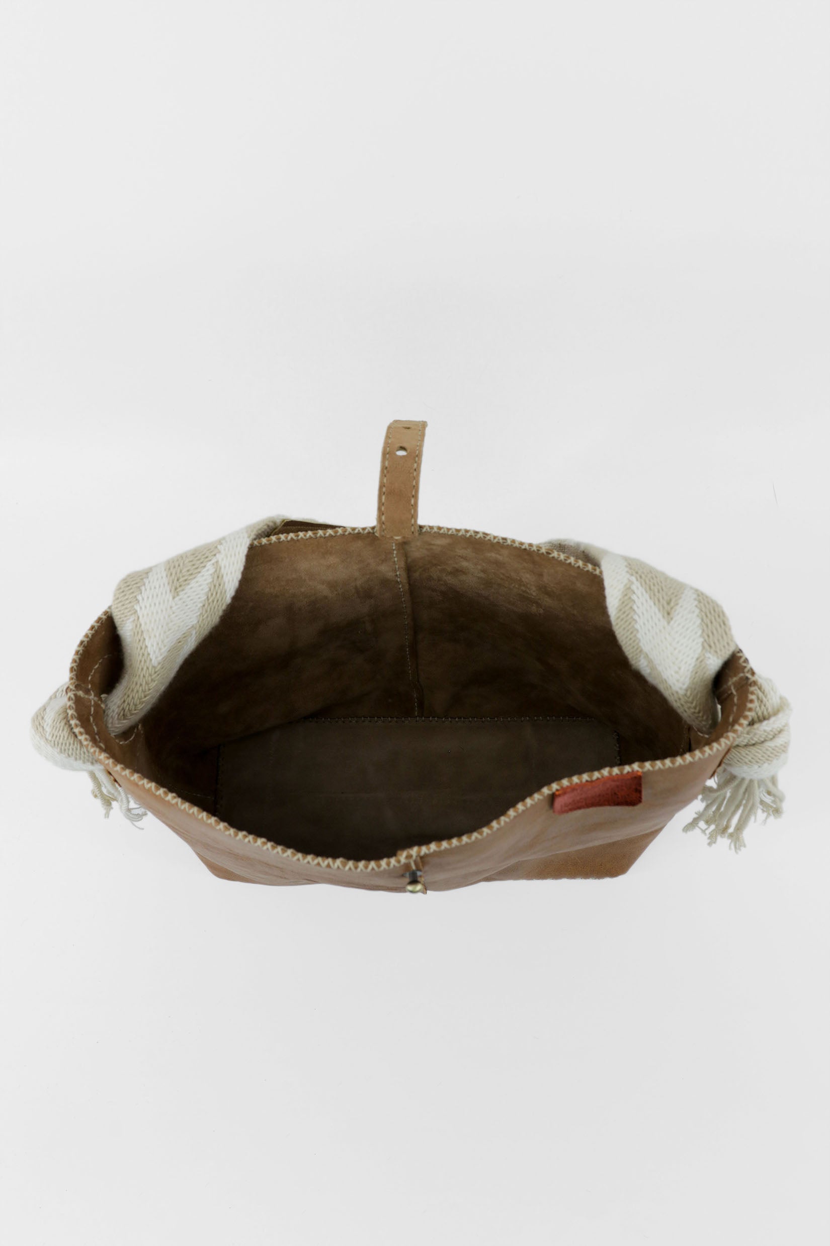 PIAMA TOTE BAG MEDIUM / CAMEL - MED BRW #260004