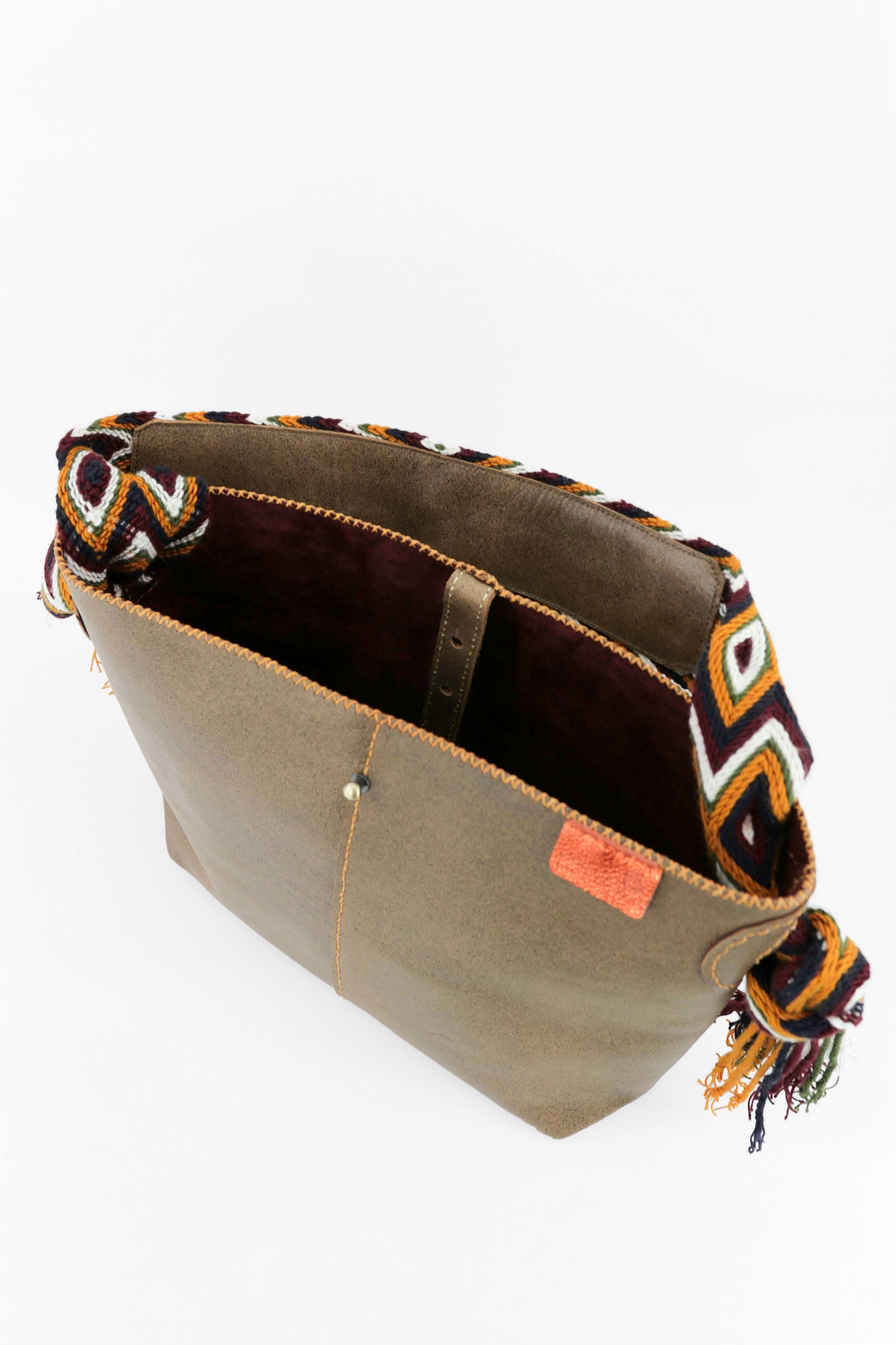 PIAMA TOTE BAG MEDIUM / BRW - BURGUNDY #260002